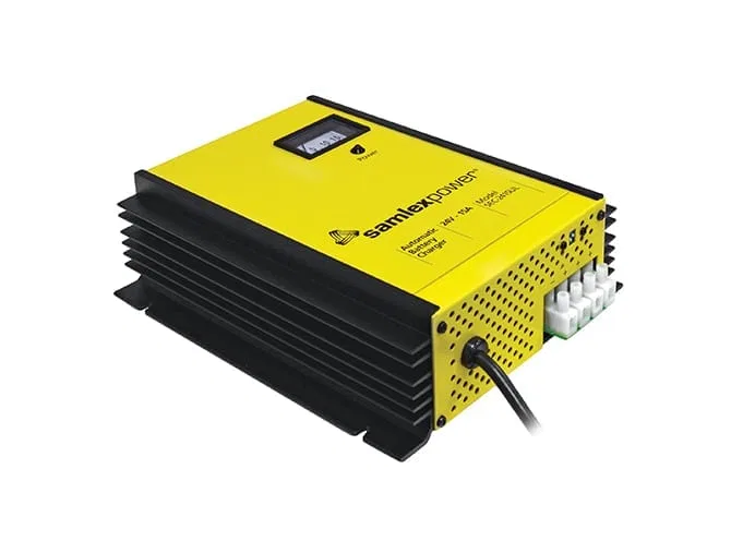 SEC-2415UL – SAMLEX AMER Battery Charger, For 24 Volt Batteries 3 Bank Charger 120 Volt/ 230 Volt AC User Selectable ...